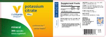 The Vitamin Shoppe Potassium Citrate 99 mg - supplement