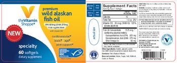 The Vitamin Shoppe Premium Wild Alaskan Fish Oil - supplement