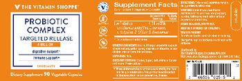 The Vitamin Shoppe Probiotic Complex - supplement