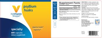 The Vitamin Shoppe Psyllium Husks - supplement