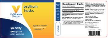 The Vitamin Shoppe Psyllium Husks - supplement