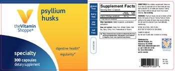 The Vitamin Shoppe Psyllium Husks - supplement