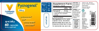 The Vitamin Shoppe Pycnogenol 30 mg - supplement