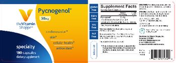 The Vitamin Shoppe Pycnogenol 30 mg - supplement