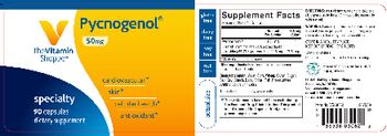 The Vitamin Shoppe Pycnogenol 50 mg - supplement