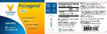 The Vitamin Shoppe Pycnogenol 50 mg - supplement