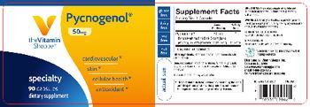 The Vitamin Shoppe Pycnogenol 50 mg - supplement