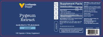 The Vitamin Shoppe Pygeum Extract - supplement