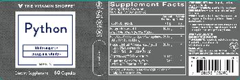 The Vitamin Shoppe Python - supplement