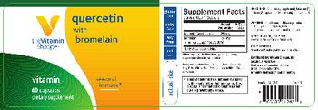 The Vitamin Shoppe Quercetin with Bromelain - supplement