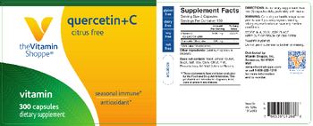 The Vitamin Shoppe Quercetin+C - supplement
