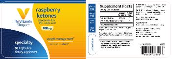 The Vitamin Shoppe Raspberry Ketones 100 mg - supplement