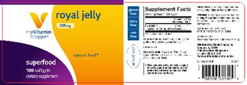 The Vitamin Shoppe Royal Jelly 300 mg - supplement