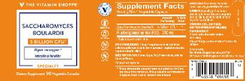 The Vitamin Shoppe Saccharomyces Boulardii 5 Billion CFU - supplement
