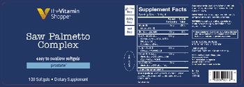 The Vitamin Shoppe Saw Palmetto Complex - supplement