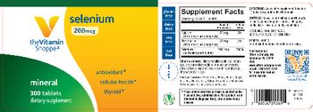 The Vitamin Shoppe Selenium 200 mcg - supplement