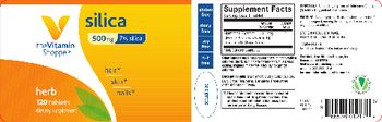 The Vitamin Shoppe Silica 500 mg - supplement