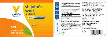 The Vitamin Shoppe St. John’s Wort Extract 300 mg - supplement