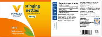 The Vitamin Shoppe Stinging Nettles 480 mg - supplement
