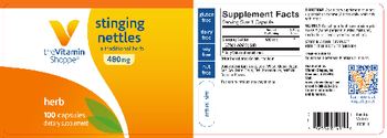 The Vitamin Shoppe Stinging Nettles 480 mg - supplement