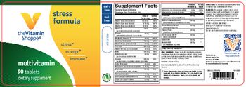 The Vitamin Shoppe Stress Formula - supplement