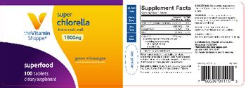 The Vitamin Shoppe Super Chlorella 1000 mg - supplement