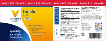 The Vitamin Shoppe Tonalin CLA 1000 mg - supplement