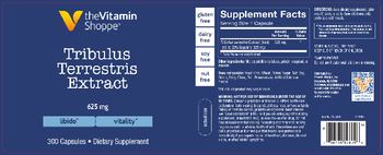 The Vitamin Shoppe Tribulus Terrestris Extract 625 mg - supplement