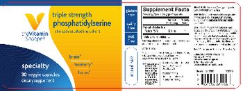 The Vitamin Shoppe Triple Strength Phosphatidylserine - supplement