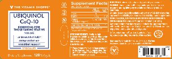 The Vitamin Shoppe Ubiquinol CoQ-10 100 mg - supplement