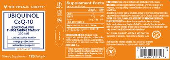 The Vitamin Shoppe Ubiquinol CoQ-10 200 mg - supplement