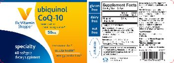 The Vitamin Shoppe Ubiquinol CoQ-10 50 mg - supplement