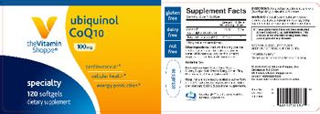 The Vitamin Shoppe Ubiquinol CoQ10 100 mg - supplement