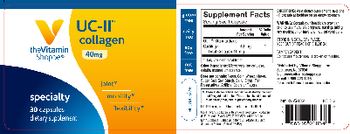 The Vitamin Shoppe UC-II Collagen 40 mg - supplement