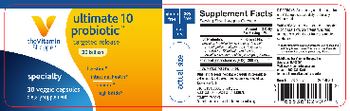 The Vitamin Shoppe Ultimate 10 Probiotic - supplement