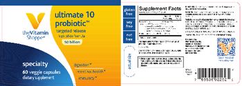 The Vitamin Shoppe Ultimate 10 Probiotic - supplement