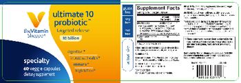 The Vitamin Shoppe Ultimate 10 Probiotic - supplement