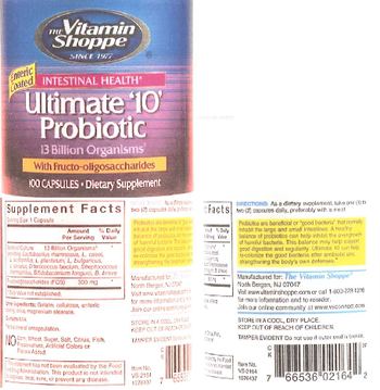 The Vitamin Shoppe Ultimate '10' Probiotic - supplement