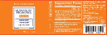 The Vitamin Shoppe Ultimate 10+ Probiotics 20 Billion - supplement