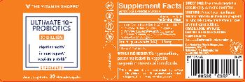 The Vitamin Shoppe Ultimate 10+ Probiotics 30 Billion - supplement