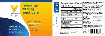 The Vitamin Shoppe Ultimate Gold Fast Acting Joint Care - supplement