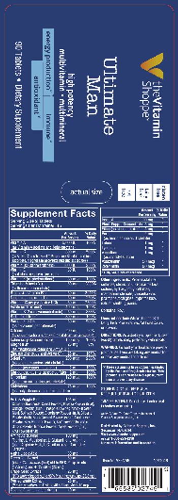 The Vitamin Shoppe Ultimate Man - supplement