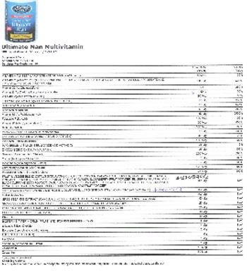 The Vitamin Shoppe Ultimate Man - supplement