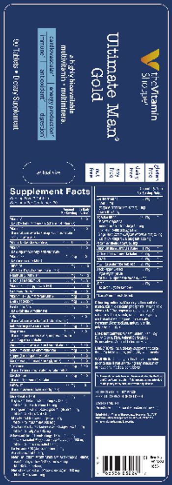 The Vitamin Shoppe Ultimate Man Gold - supplement