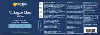 The Vitamin Shoppe Ultimate Man Gold - supplement
