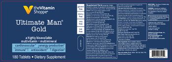 The Vitamin Shoppe Ultimate Man Gold - supplement