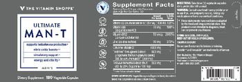 The Vitamin Shoppe Ultimate Man-T - supplement