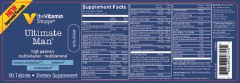 The Vitamin Shoppe Ultimate Man - supplement