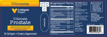 The Vitamin Shoppe Ultimate Prostate - supplement