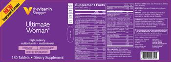 The Vitamin Shoppe Ultimate Woman - supplement
